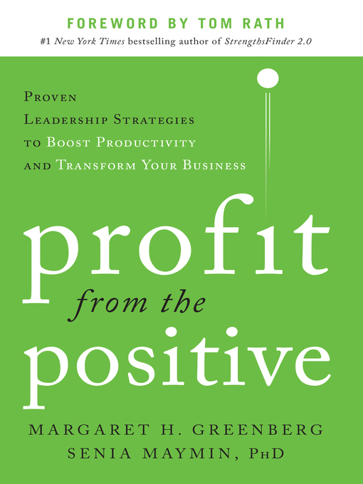 Title details for Profit from the Positive by Margaret H. Greenberg - Available